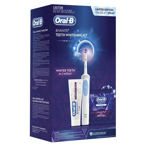 Buy Oral B 3d White Teeth Whitening Kit Online At Chemist Warehouse®