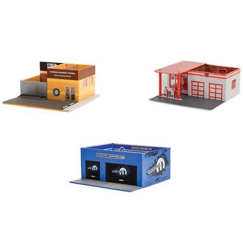 Greenlight 57090SET Mechanics Corner Diorama Set Series 9 for 1-64 ...