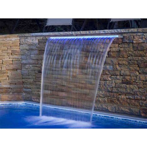 Emaux Cascada Laminar Con Led Para Piscina En Abs Cascada Laminar En