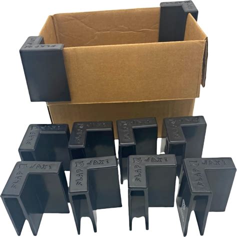 Carton Clips Pack Of 10 Corrugated Cardboard Box Corner Flap And