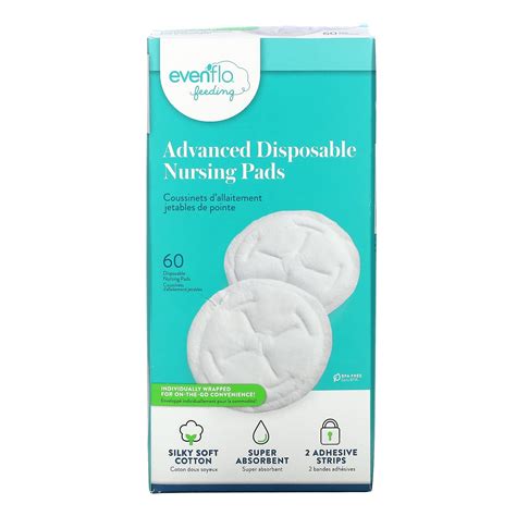 Evenflo Feeding Advanced Disposable Nursing Pads 60 Pads