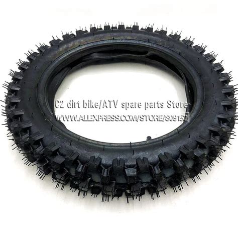 12 Inch Rear Wheel Off Road Tire 80 100 12 With 3 00 12 Inner Tube For