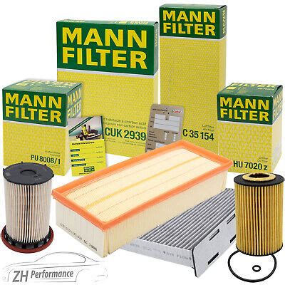 Mann Filter Inspektionspaket Filtersatz F R Seat Vw Tiguan N Tdi