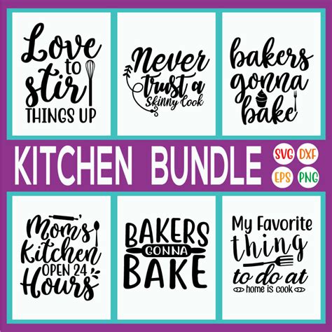 Funny Kitchen Quote Bundle Vol 2 Masterbundles