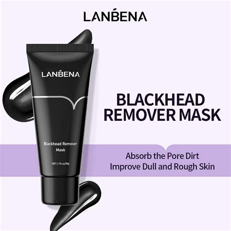 Lanbena Black Mask Detox Blackhead Remover Nose Masks Acne Controlt