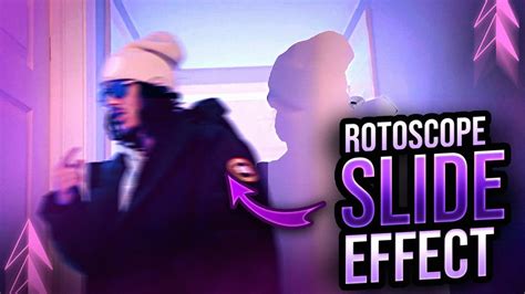 SMOOTH ROTOSCOPE SLIDE EFFECT After Effects YouTube