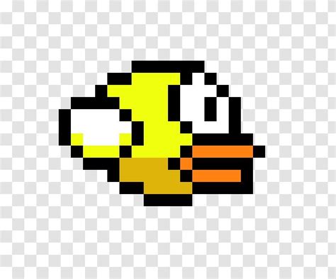 Flappy Bird Pixel Art Minecraft Image - Sprite Transparent PNG | Pixel art, Flappy bird ...