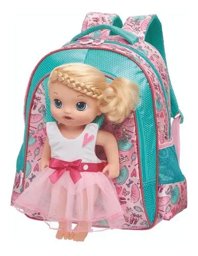 Mochila Costas M Baby Alive Ballet 980a05 rosa Pacífico MercadoLibre