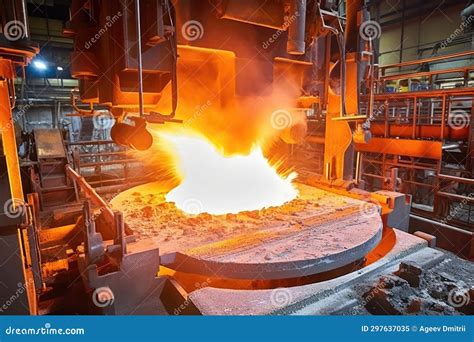 Metal Metallurgy Manufacturing Steel Iron Furnace Melting Industrial