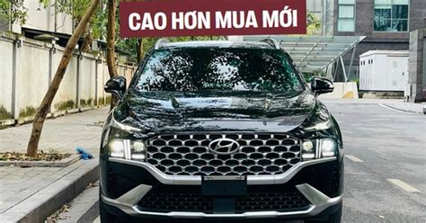 Hyundai Santa Fe 2024 chỉ còn bản xăng bản dầu đời cũ bị hét giá Xe