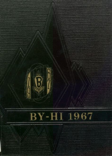 1967 yearbook from Byron High School from Byron, Illinois for sale