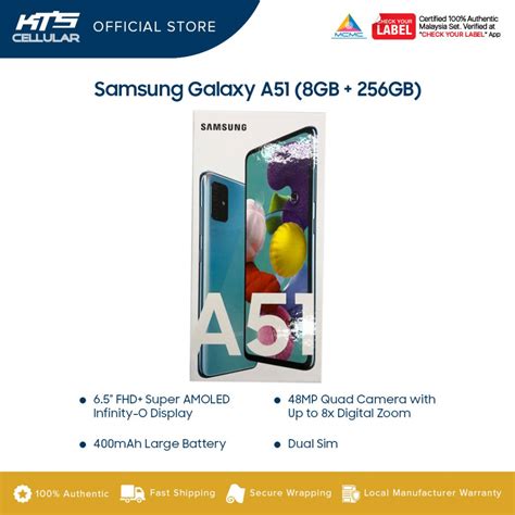 Samsung Galaxy A51 8gb Ram 256gb Rom Smartphone Original 1 Year