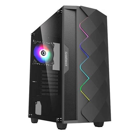 Gabinete Atx Gamemax Diamond Pto Argb S Fonte