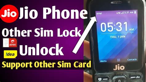 How To Unlock Jio Phone Sim Lock And Use Other Sim Card