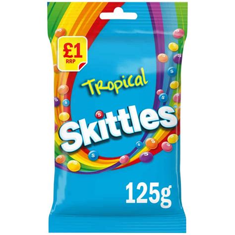 Skittles Tropical 125g - The Pantry Expat Food & Beverage