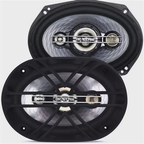 Alto Falante Bravox B X D X Polegadas W Rms Quadriaxial Ohms