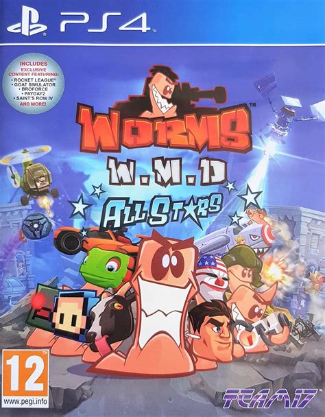 Worms W M D All Stars Gra Ps4 Ceny I Opinie Ceneo Pl