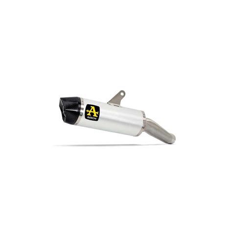 Arrow Indy Race Aluminum Carbon End Cap Silencer Yamaha Mt