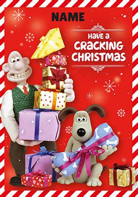 Cracking Xmas Wallace And Gromit Christmas Card Funky Pigeon