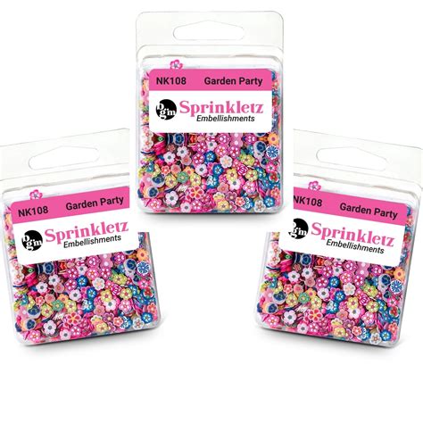 Buttons Galore Sprinkletz Embellishments For Crafts Tiny Polymer Clay