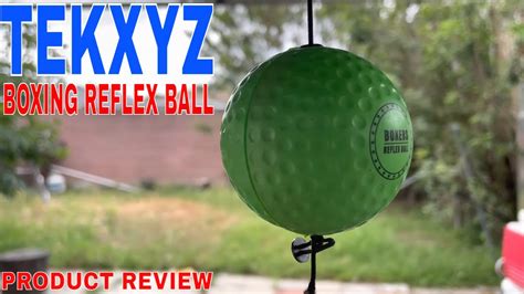 TEKXYZ Boxing Reflex Ball 3 Difficulty Levels Boxing Ball With