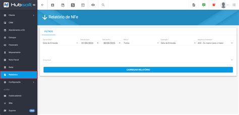 Relat Rio De Nota Fiscal Eletr Nica Produto Wiki Hubsoft