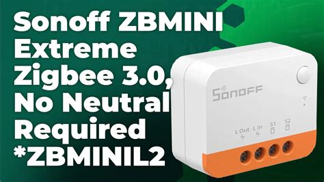 How Can It Be So Tiny Sonoff ZBMINI Extreme Zigbee Smart Switch