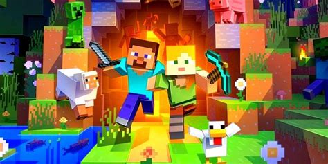 An Image Of Some People In The Minecraft Video Game That Is Being