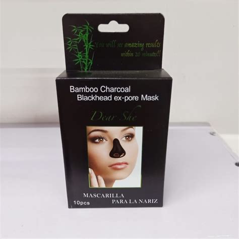 Mascarilla Exfoliante Para La Nariz Dear She Caja Con 10 Pzs Palacio