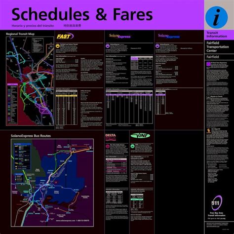 Pdf Regional Transit Diagram Transit Regional Transit Map 511 Effective January 4 2015