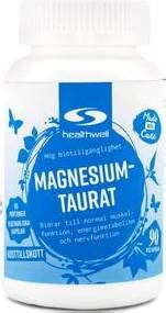 Healthwell Magnesium Taurat Stk Se Priser Nu