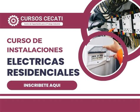 Curso De Instalaciones Eléctricas Residenciales Cecati 🏆