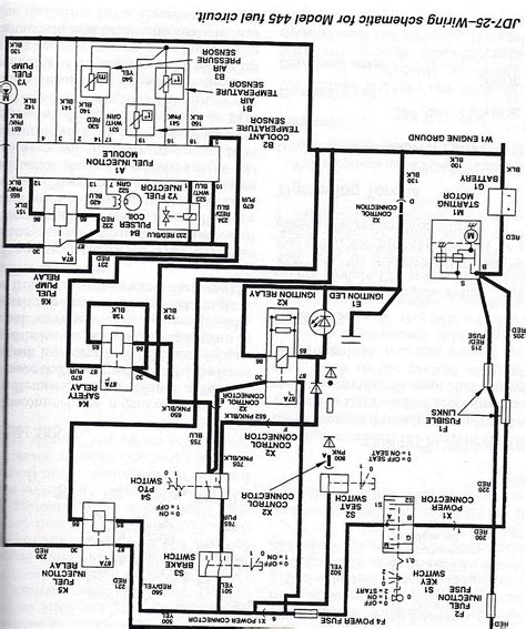 John Deere X Wiring Diagram Schematic Free