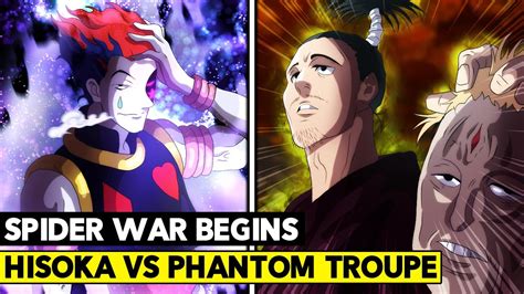 War Begins In Hunter X Hunter Hisoka Can Kill The Phantom Troupe