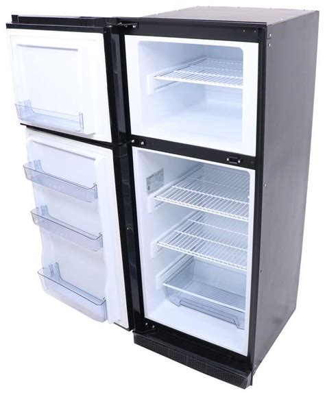 Furrion Arctic Rv Refrigerator With Freezer High Gloss Black Cu