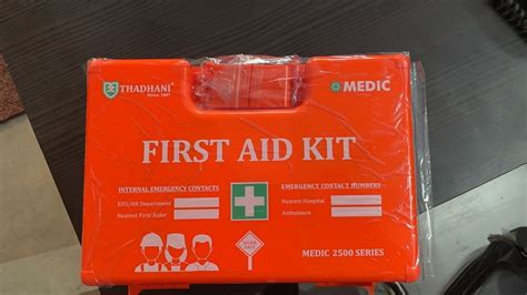 Plastic Thadani First Aid Box At Rs 1900 Piece In Coimbatore ID