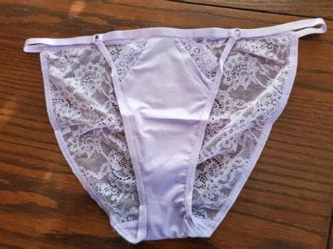 NWT Victoria S Secret VERY SEXY STRING BIKINI PANTIES LACE BCK 386415