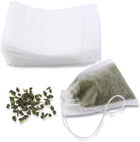 Amazon Drawstring Empty Tea Bags Disposable Tea Bags For Loose