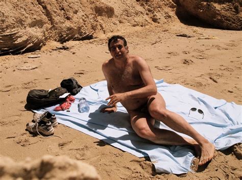 Kosher Israeli Dicks Israeli Daddy Sunbathing On The Nude Beach