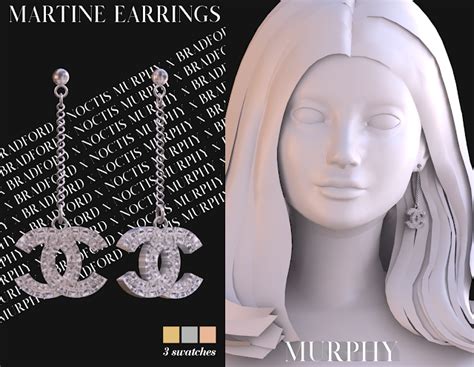 Martine Earrings Chanel Month Day 8 Murphy X Bradford X Noctis