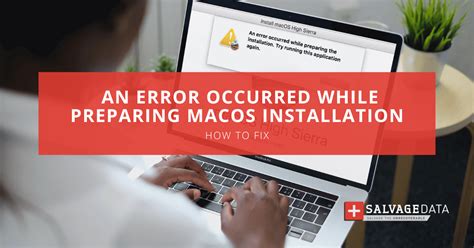 How To Fix An Error Occurred While Preparing Macos Installation