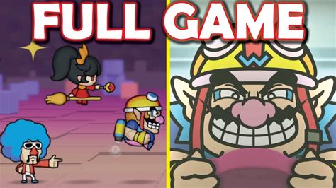 Warioware Get It Together Full Game Playthrough All Bosses All