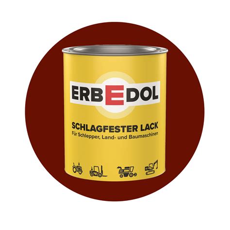 ERBEDOL Schlepperlack IHC SL3300 Rot Bis 1975 750 Ml