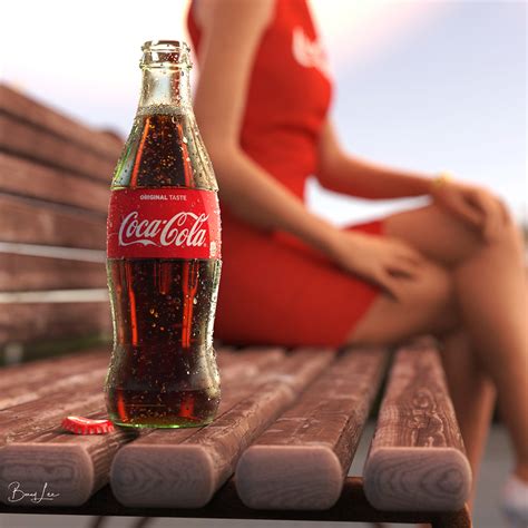 Ice Cold Coca Cola Full Cgi Behance