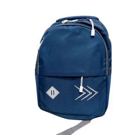 Blue And White Polyester Waterproof Lightweight Laptop Bag At Rs 180