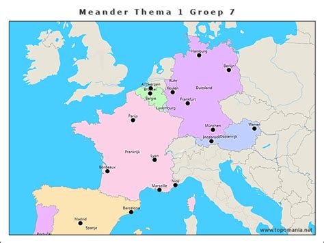 Topografie Meander Thema 1 Groep 7 Topomania Net