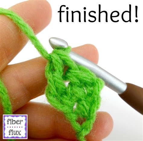 Fiber Flux How To Crochet The Foundation Double Crochet Stitch Fdc