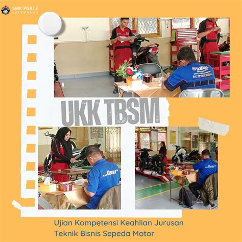 Dokumentasi Kegiatan Ujian Kompetensi Keahlian UKK 2023 SMK PGRI 2