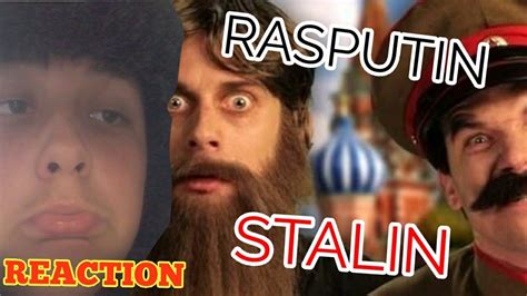 Russian Reacts To Stalin Vs Rasputin Epic Rap Battles Of History Youtube