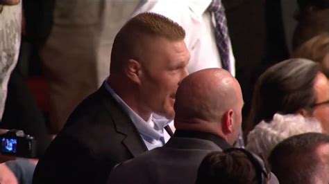 Brock Lesnar Smile Ufc 111 Youtube